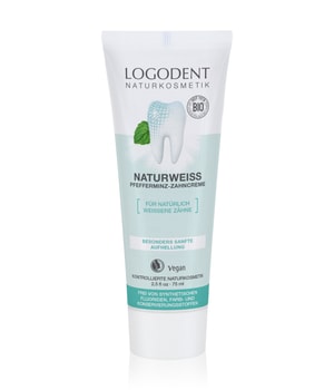 Logona LOGODENT NATURWEISS Pfefferminz Zahnpasta 75 ml