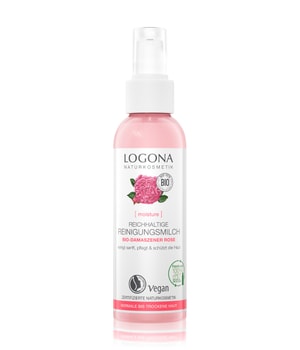 Logona Moisture Reichhaltige Reinigungsmilch Bio-Damaszener Rose Reinigungsmilch 125 ml