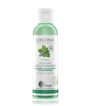 Logona Purify Klärendes Gesichtswasser Bio-Minze & Salicylsäure aus Weidenrinde Gesichtswasser 125 ml