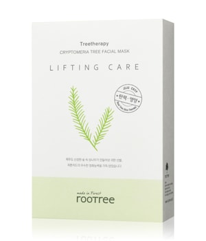 rootree Treetherapy Cryptomeria Tree Facial Mask Box Gesichtsmaske 10 Stk