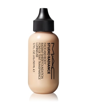 MAC Studio Radiance Face And Body Radiant Sheer Flüssige Foundation 50 ml Nude