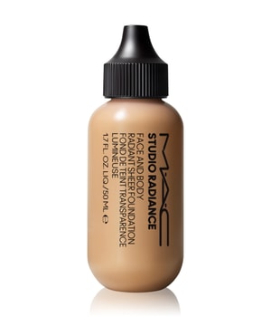 MAC Studio Radiance Face And Body Radiant Sheer Flüssige Foundation 50 ml Hellbraun