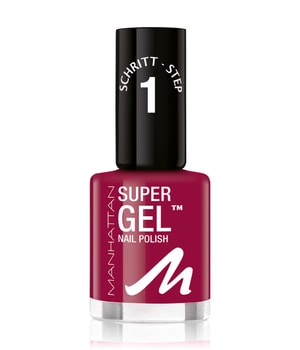 Manhattan Super Gel Nagellack 12 ml Dunkelrot