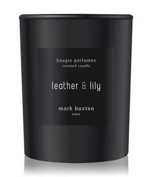 mark buxton Black Collection Leather & Lily Duftkerze 180 g