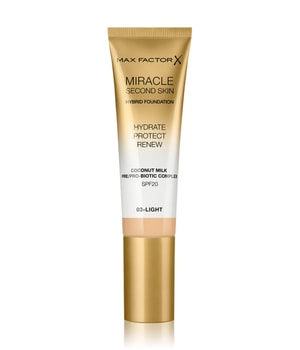 Max Factor Miracle Second Skin Flüssige Foundation 30 ml Nude