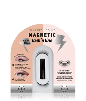 MELODY LASHES Magnetic Lash n line Miss Mag Wimpern 1 Stk