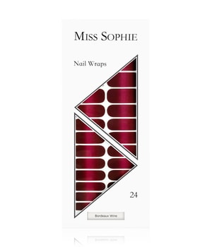 Miss Sophie Bordeaux Wine Nagelfolie 20 g Dunkelrot