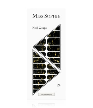 Miss Sophie Marbleous Black Nagelfolie 20 g Schwarz