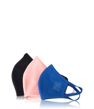 NEQI Community Pink/Blue/Black Behelfsmaske 3 Stk