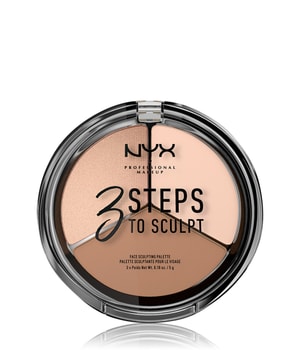 NYX Professional Makeup 3 Steps to Sculpt Make-up Palette 15 g