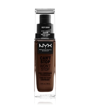 NYX Professional Makeup Can't Stop Won't Stop 24-Hour Foundation Flüssige Foundation 30 ml Dunkelrot