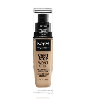 NYX Professional Makeup Can't Stop Won't Stop 24-Hour Foundation Flüssige Foundation 30 ml Grau