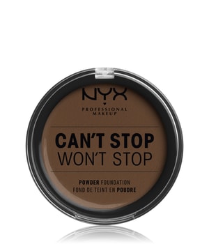 NYX Professional Makeup Can't Stop Won't Stop Full Coverage Powder Kompakt Foundation 10.7 g Braun