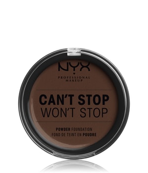 NYX Professional Makeup Can't Stop Won't Stop Full Coverage Powder Kompakt Foundation 10.7 g Dunkelrot