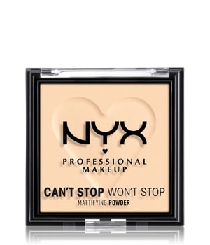 NYX Professional Makeup Can’t Stop Won’t Stop Mattifying Powder Kompaktpuder 6 g Nude