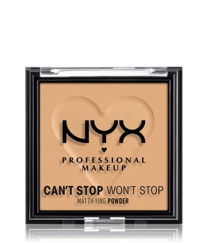 NYX Professional Makeup Can’t Stop Won’t Stop Mattifying Powder Kompaktpuder 6 g Hellbraun