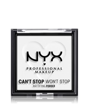 NYX Professional Makeup Can’t Stop Won’t Stop Mattifying Powder Kompaktpuder 6 g Weiß