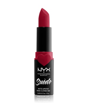 NYX Professional Makeup Suéde Matte Lippenstift 3.5 g Dunkelrot