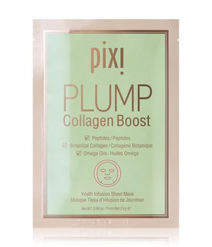 Pixi Plump Collagen Boost Sheet Face Mask (3 x) Tuchmaske 3 Stk