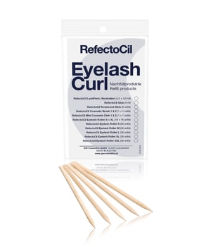 RefectoCil Eyelash Curl&Lift Refill Rosenholzstäbchen Augenbrauen Set 1 Stk