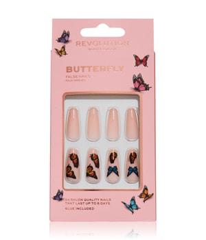 REVOLUTION Flawless False Nails Butterfly Kunstnägel 1 Stk