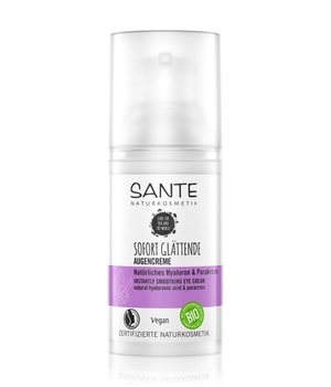 Sante Natürliches Hyaluron & Parakresse Sofort Glättende Augencreme Augencreme 15 ml