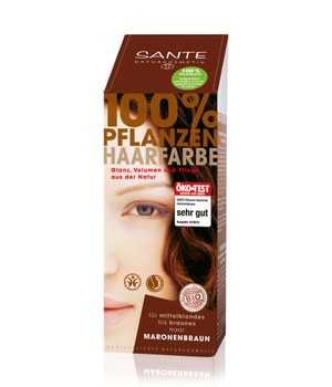 Sante Pflanzen Pulver Maronenbraun Haarfarbe 100 g