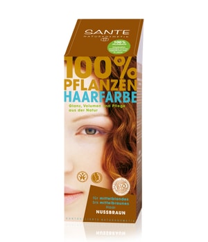 Sante Pflanzen Pulver nussbraun Haarfarbe 100 g