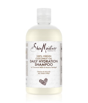 Shea Moisture 100% Virgin Coconut Oil Daily Hydration Shampoo Haarshampoo 384 ml