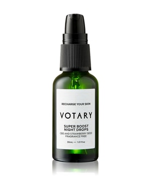 VOTARY Super Boost Night CBD and Strawberry Seed Gesichtsserum 30 ml