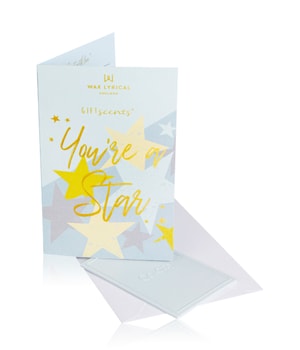 Wax Lyrical Gift Scents You`re A Star Scented Cards Raumduft 1 Stk