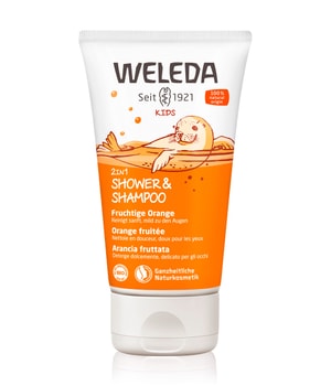 Weleda Kids 2in1 Shower & Shampoo Fruchtige Orange Duschgel 150 ml