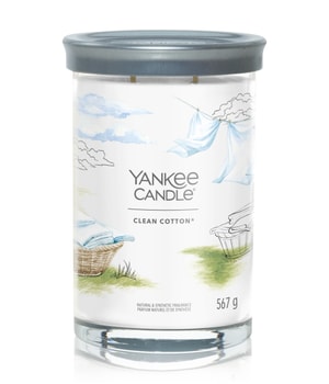 Yankee Candle Clean Cotton Signature Large Tumbler Duftkerze 567 g