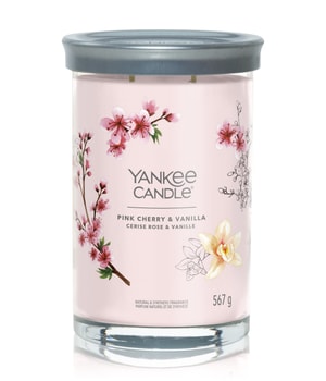 Yankee Candle Pink Cherry Vanilla Signature Large Tumbler Duftkerze 567 g