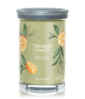 Yankee Candle Sage & Citrus Signature Large Tumbler Duftkerze 567 g