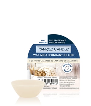 Yankee Candle Soft Wool & Amber Wax Melt Single Duftkerze 22 g