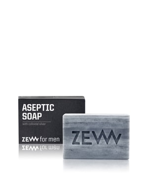 ZEW for Men Aseptic Soap with colloidal silver Stückseife 85 ml